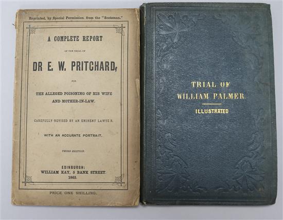 Trials: A Complete Report of The Trial of Dr E.w. Pritchard for the Alledged Poisoning of His Wife ...,